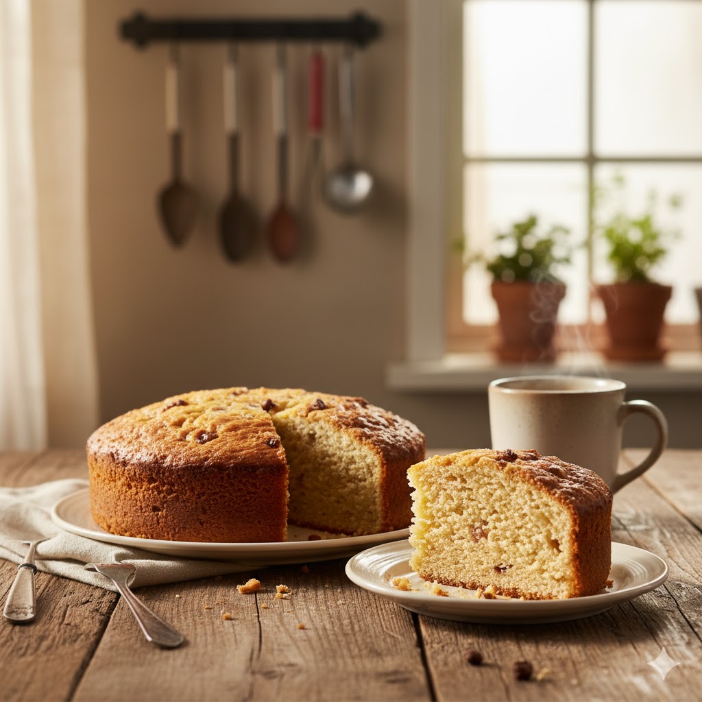 Leckerer selbstgebackener Kuchen